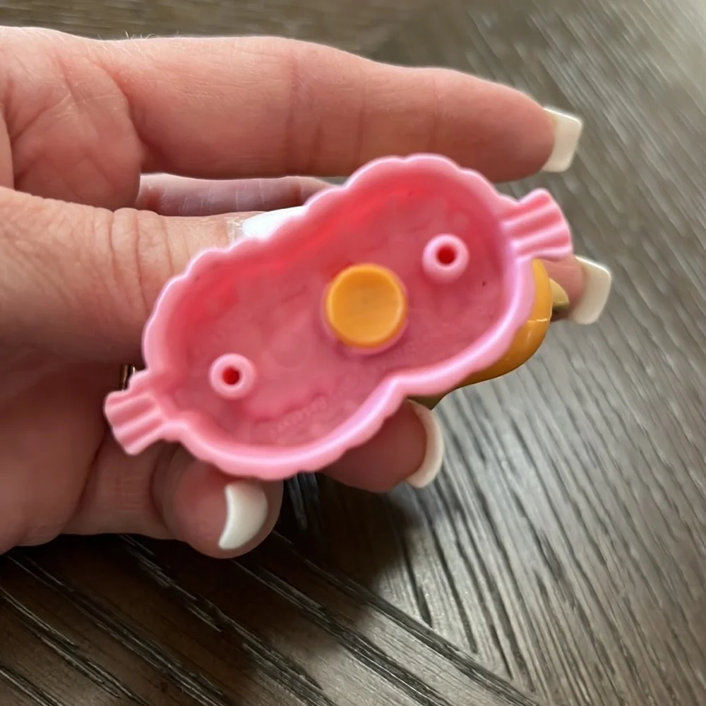 Littlest Pet Shop McDonalds 2010 Hasbro orange ferret figurine